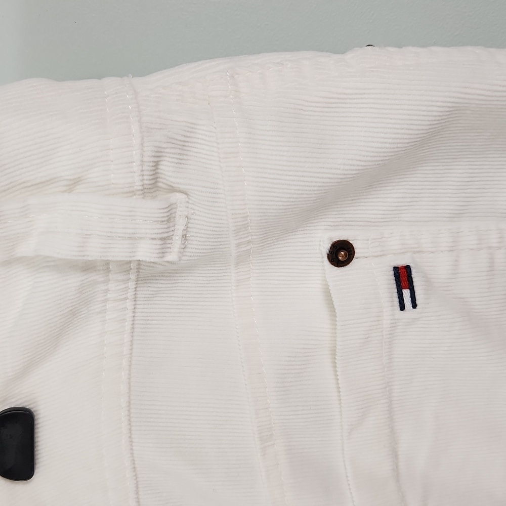 Tommy Hilfiger White Corduroy Mini Skirt - Picture 7 of 11